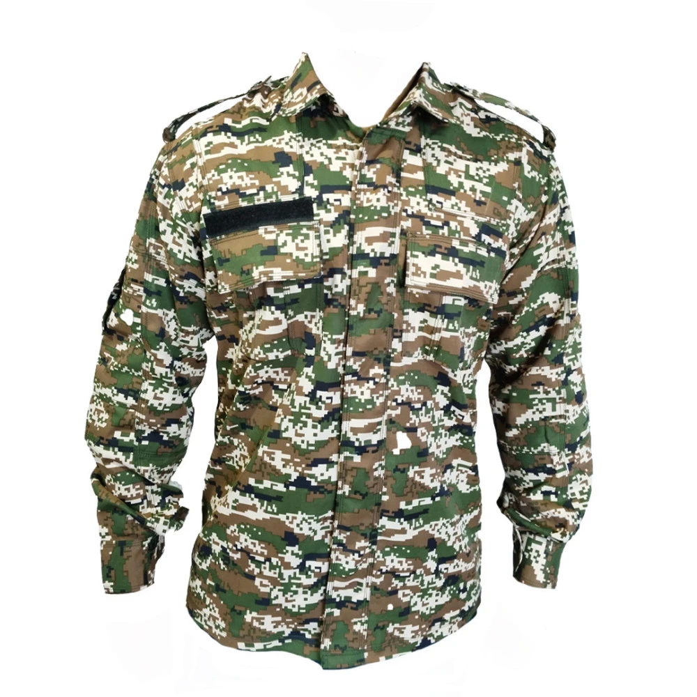 CRPF Hidden Button US Style 100% color Proof Dress