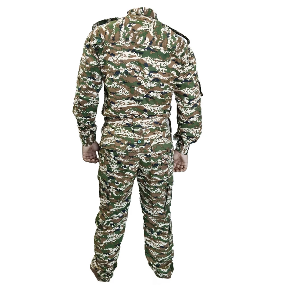 CRPF Hidden Button US Style 100% color Proof Dress