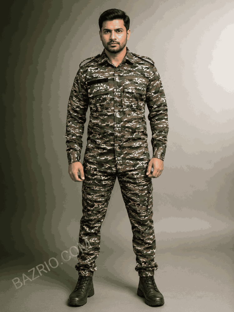 CRPF 80-20 Cotton Cloth Normal Dress | Premium Duty Uniform