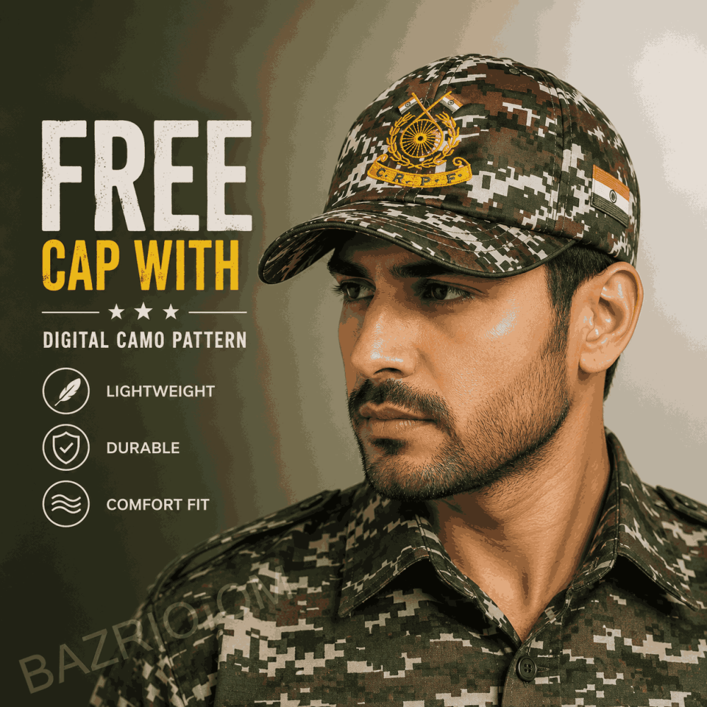 CRPF 80-20 Cotton Cloth Normal Dress | Premium Duty Uniform
