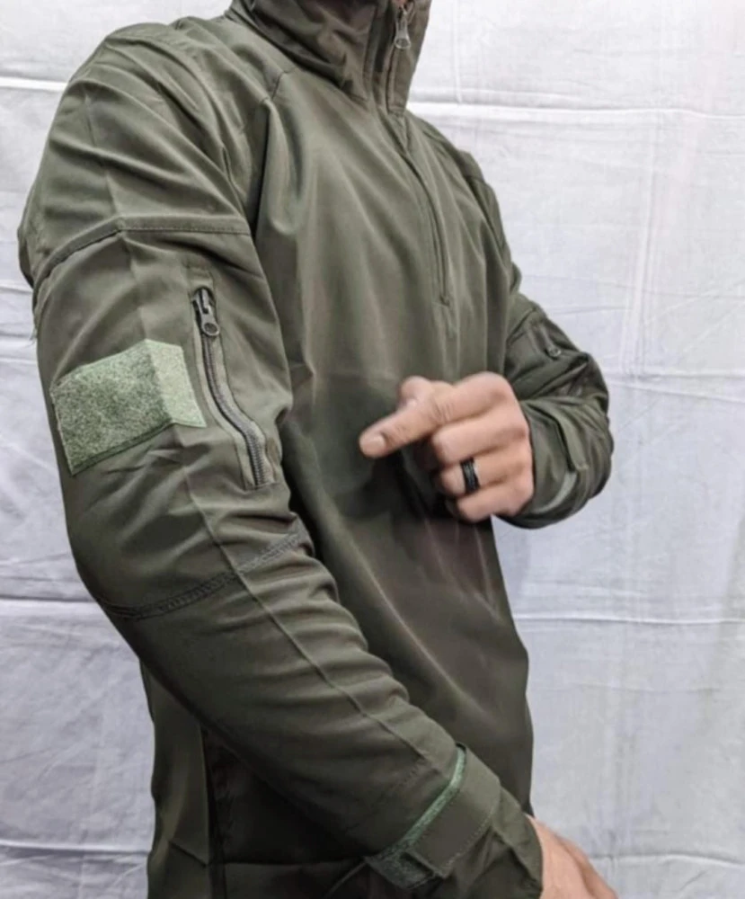 ENERGY – Full Sleeves Dry-Fit T-Shirt (Olive Green)