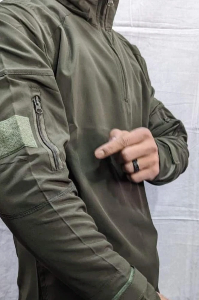 ENERGY – Full Sleeves Dry-Fit T-Shirt (Olive Green)