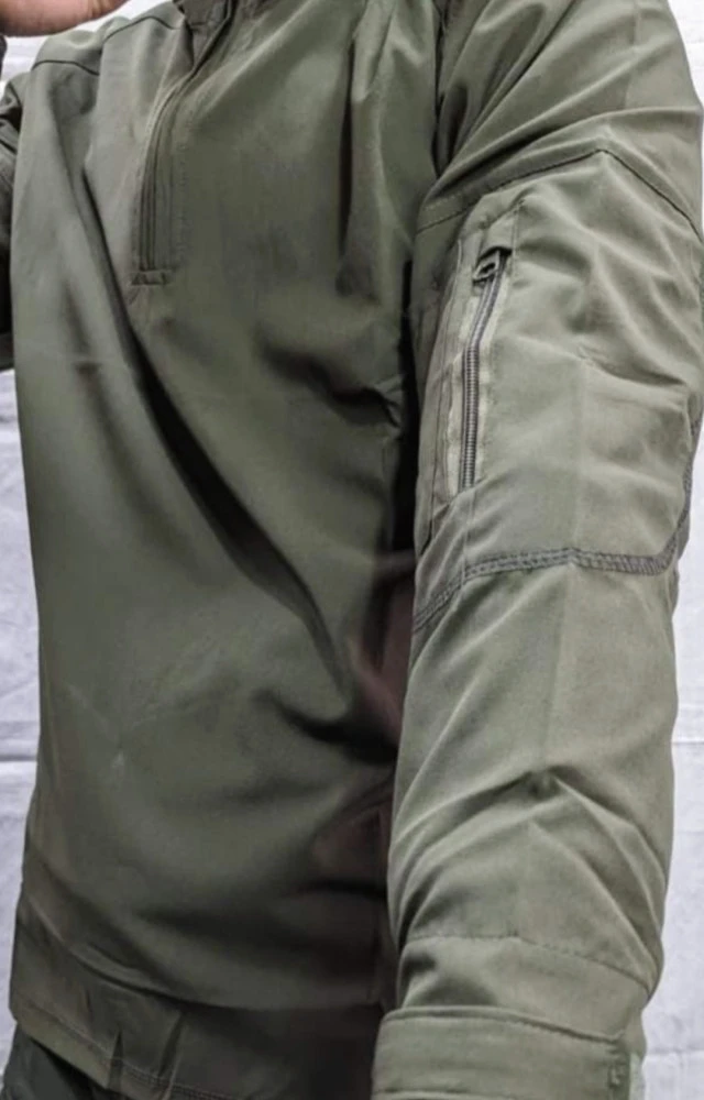 ENERGY – Full Sleeves Dry-Fit T-Shirt (Olive Green)