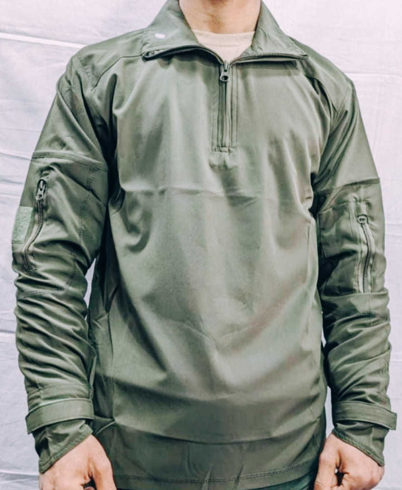 ENERGY – Full Sleeves Dry-Fit T-Shirt (Olive Green)