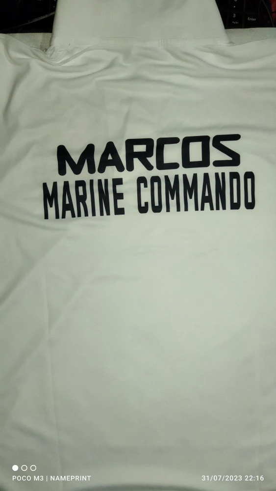 Puducherry Police Gray Dry-Fit Collar Half Sleeve T-Shirt