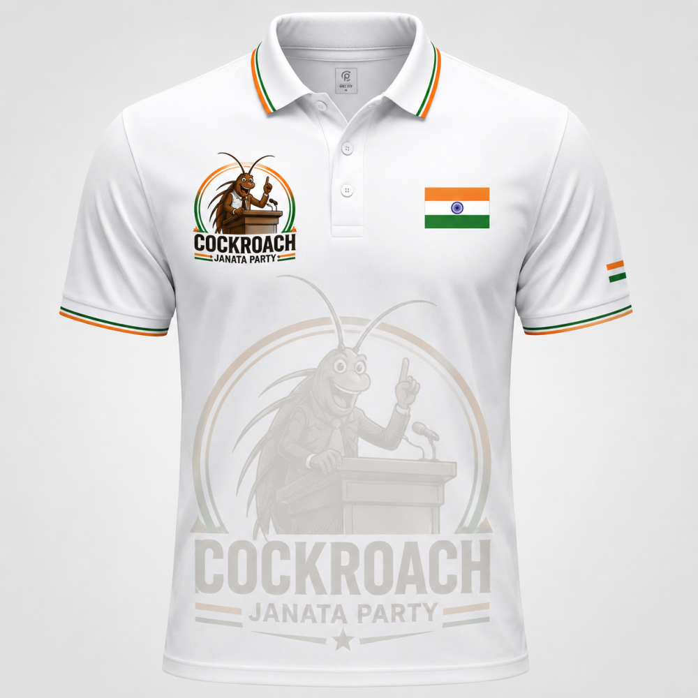 Cockroach Janata Party POLO T-Shirt