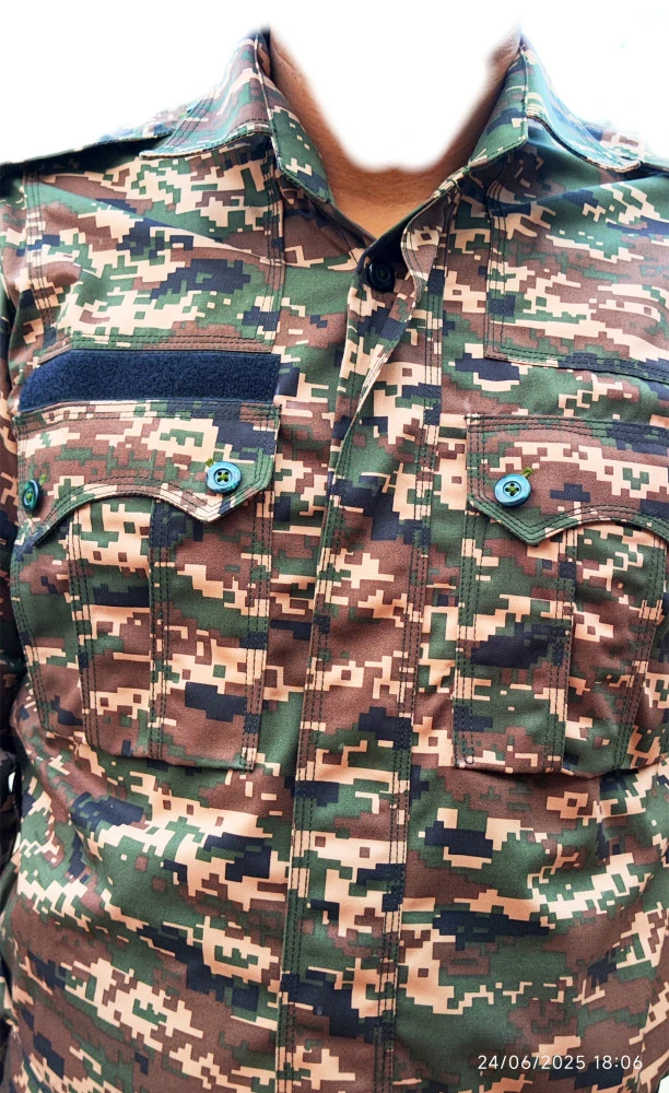 CRPF Combat Dress (Shirt & Pant Set) – 80/20 Cotton Polyester with Free Cap