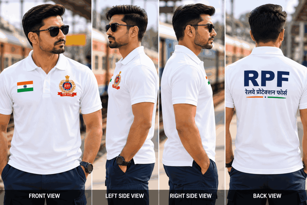 RPF – Railway Protection Force Dry-Fit T-Shirt