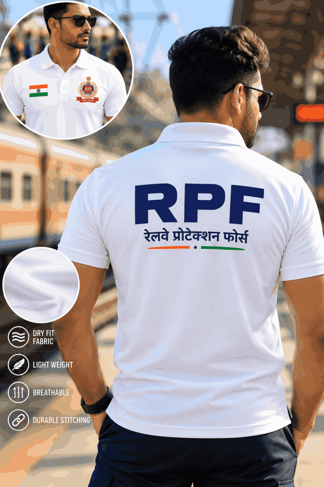 RPF – Railway Protection Force Dry-Fit T-Shirt