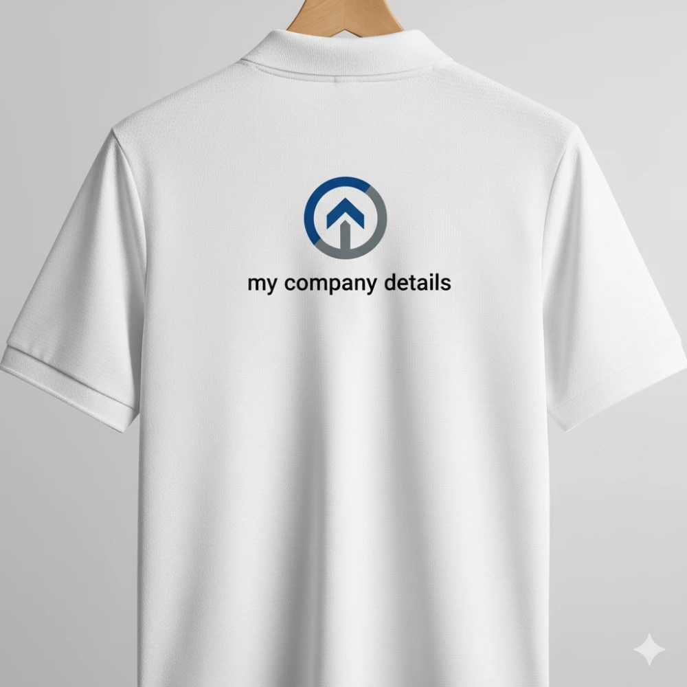 Student Safety Dry-Fit Polo T-shirt with QR Code (Aadhaar Integrated)